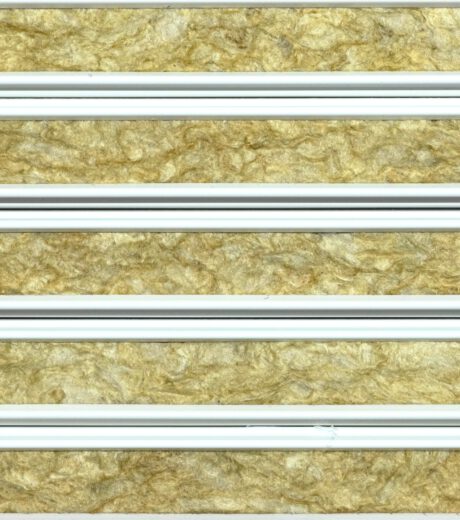 Horizontale sandwichpanelen met wolkern